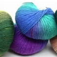 thumbnail image 2 of 6Pcs Wool Yarn Rainbow Corchet Yarn For Knitting Chunky 100% Pure Wool Crochet Threads DIY Hat Scarf Sweater ilos para tejer, 2 of 7