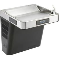 Filtered, Graphite & Stainless Steel Refrigerated Drinking Fountain