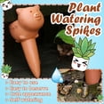 thumbnail image 2 of THHEIC Plant Watering Spike, Self-Watering Terracotta Stake for Automatic Plant Watering, Vacation Plant Waterer Devices for Indoor Outdoor Plants, 2 of 9