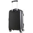 thumbnail image 3 of Denco Sports Luggage CLIUL204-SILVER 20 in. Indiana 8 Wheel ABS Plastic Hardsided Carry-On, Silver, 3 of 4