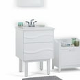 thumbnail image 3 of Simpli Home Marlowe 30 inch Bath Vanity with White Engineered Marble Top, 3 of 11