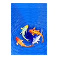thumbnail image 1 of Betsy Drake FL857G 28 x 40 in. Swirling Koi Flag, 1 of 1
