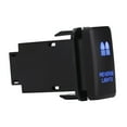 thumbnail image 1 of Cergrey 12V Blue LED Rocker Toggle On/Off Switch Fit For Hilux Landcruiser VIGO, 1 of 3