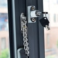 thumbnail image 4 of Door ChainStainless Steel Anti Theft Home Security Chain Lock Sturdy Construction, 4 of 5