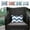A, variant on Lwlmwt Outdoor Lounge Chair Waterproof Pillow,Multicolor Waterproof Outdoor Chaise Lounge Pillow Cover With Core Pillow Striped Printed Headrest Cushion