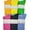 Assorted #1, variant on Womens Slouch Socks, 6 Pairs oft Extra Long Scrunch Knee High Sock, Bulk Pack