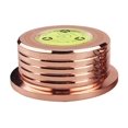 thumbnail image 1 of For Turntable Vinyl Disc Stabilizer 50 Hz Vinyl Disc Recording Aluminum Weight Elimination Vibration Recorder Alloy ,Easy to Set Up, 1 of 6