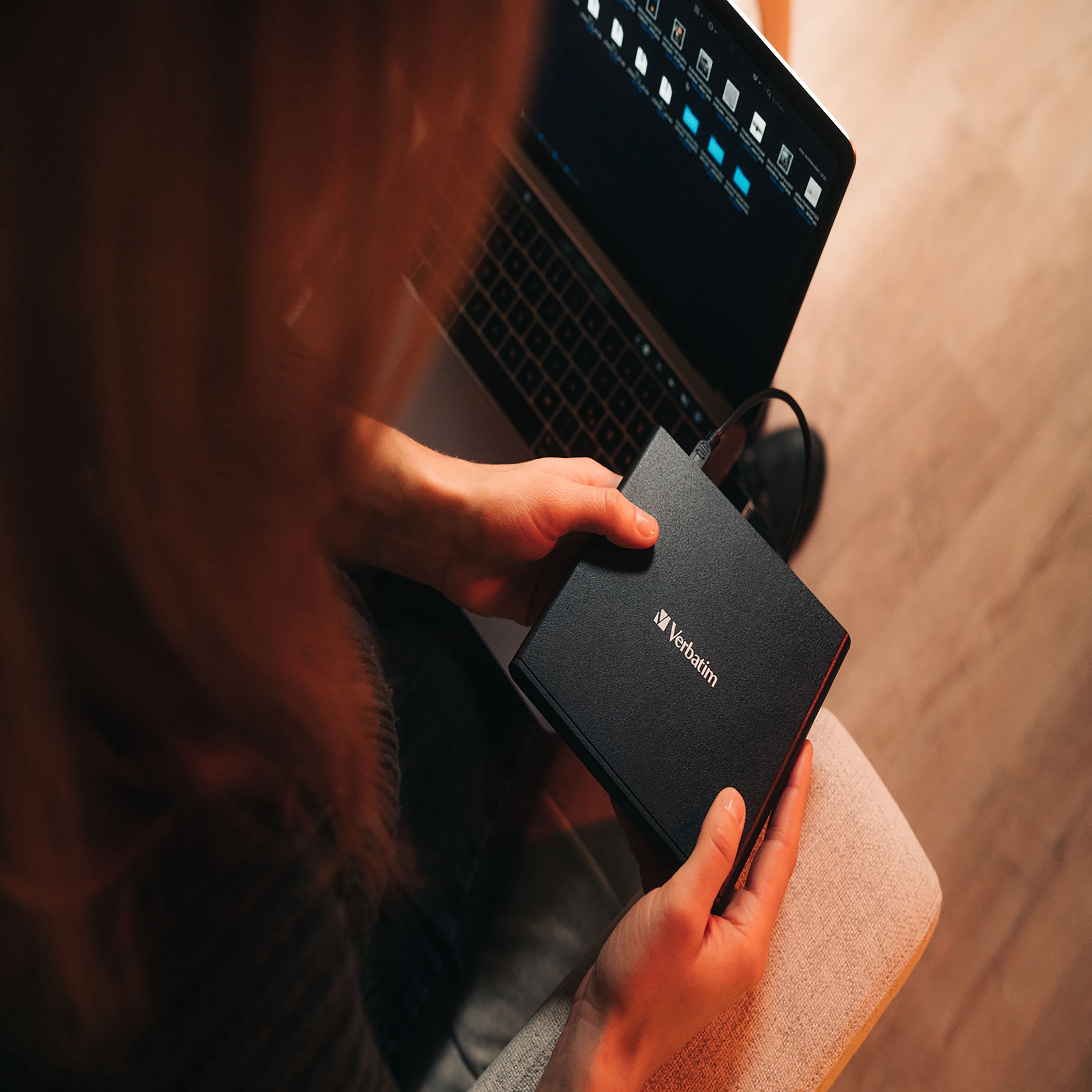 Verbatim External Slimline CD/DVD Writer