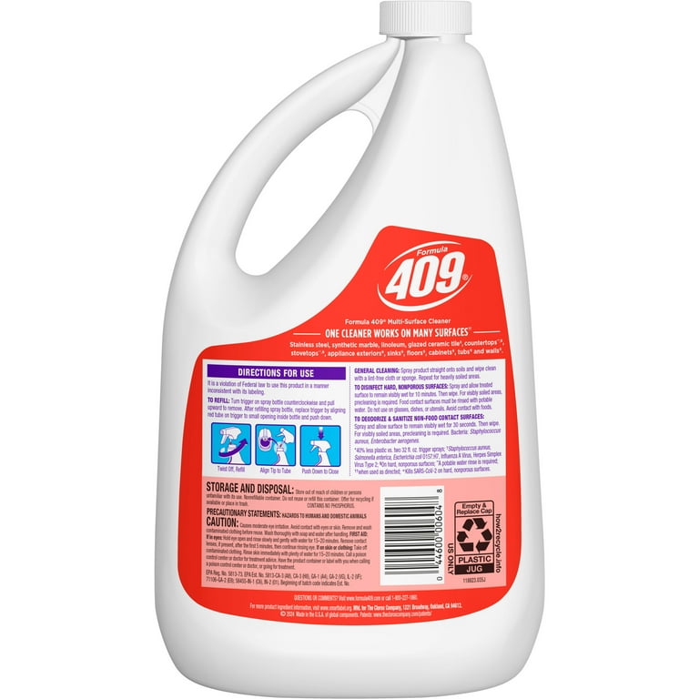 Formula 409 Multi-Purpose Liquid Cleaner, Lemon Scented