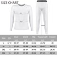 thumbnail image 5 of Lalamelon Men's Thermal Underwear Sets Top & Long Johns Breathable Quick Drying Thermo Base Layer, 5 of 6