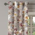 thumbnail image 3 of Ambesonne Grommet Curtain, , 50"x96", Apricot and Dried Rose, 3 of 5