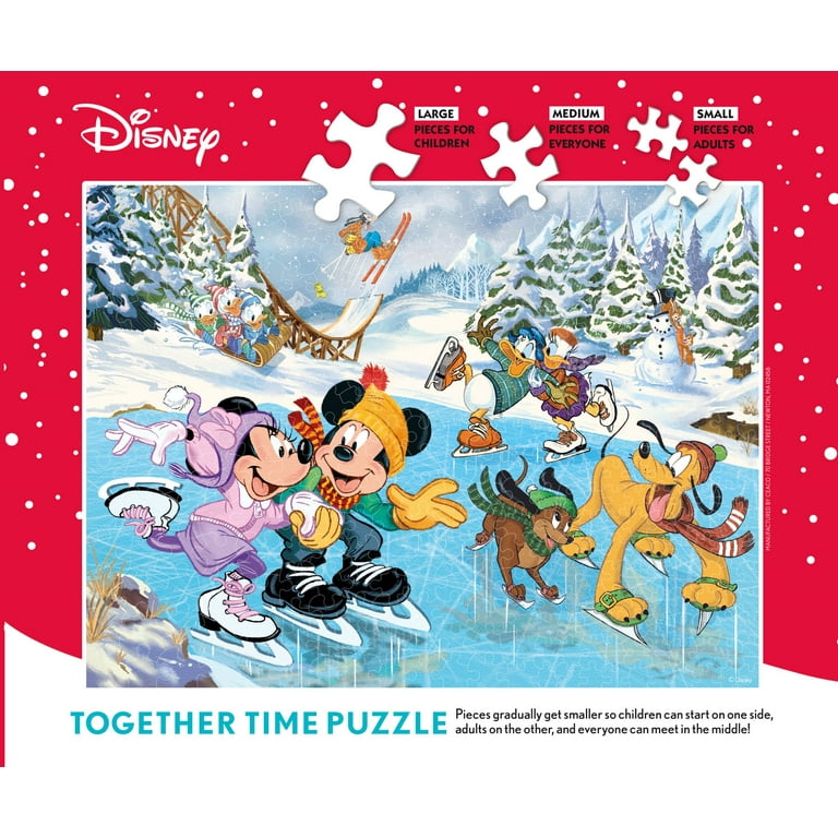 Ceaco 400-Piece Disney Holiday Together Time Mickey & Minnie