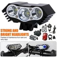 thumbnail image 4 of 90000LM Super Bright LED Bike Light Bicycle Torch Front Rear Lamp Rechargeable, 4 of 5