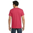 thumbnail image 3 of Gildan Men's Heavy Cotton T-Shirt, Crewneck Heavy Cotton Shirt, Heather Red, L, 3 of 4