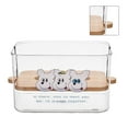 thumbnail image 1 of Facial Paper Holder,Tissue Holder with Wood Tissue Boxwith Wood Lid Tissue Holder Extended Durability, 1 of 8