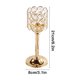 thumbnail image 3 of Vela de metal de cristal con cuentas de cristal, velas de té brillantes, vela votiva alta, decoración elegante, decoración de mesa para bodas, hogar, 3 of 6