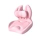 thumbnail image 5 of Cojín de asiento, almohada de apoyo lumbar, funda lavable, cómodo y suave cojín para silla Rosa, 5 of 9
