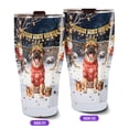 thumbnail image 2 of Happy New Year 2026 Bullmastiff Holiday Balloons Party Snow 30oz Stainless Steel Tumbler Insulated Cup with Lid Dog Lover - 13018, 2 of 5