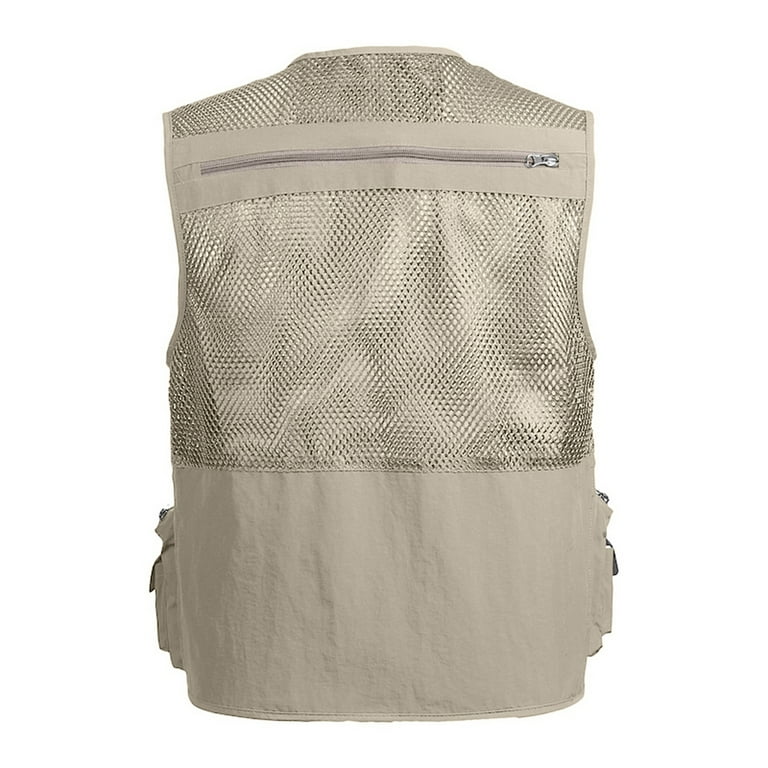 Lightweight Fishing Travel Vest, Breathable Mesh and Sweat Lightweight Fishing Travel Vest, Breathable Mesh and Sweat