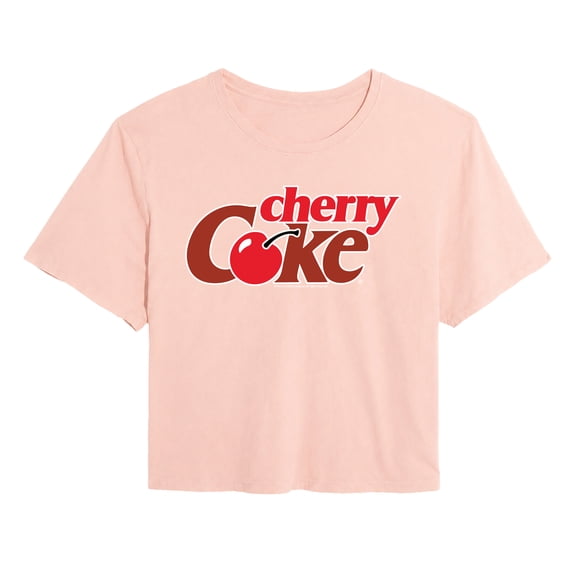 Coca-Cola - Cherry Costume Cropped Graphic T-Shirt