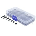 thumbnail image 3 of Assortment, Black Alloy Steel Hex Socket Screws, Corrosion Resistance  Performance For  Appliance Communication Equipment Ship Assembly, 3 of 8