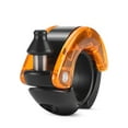 thumbnail image 1 of WEST BIKING Compact Handlebar Bike Bell - Sleek Hidden Conch Design, Loud 90-100dB Alert, Foldable & Lightweight, Transparent Orange, Fits 22.2mm Handlebars, 1 of 6