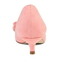 thumbnail image 4 of Journee Womens Orana Pointed Toe Kitten Heel Pumps, Widths Available, 4 of 10