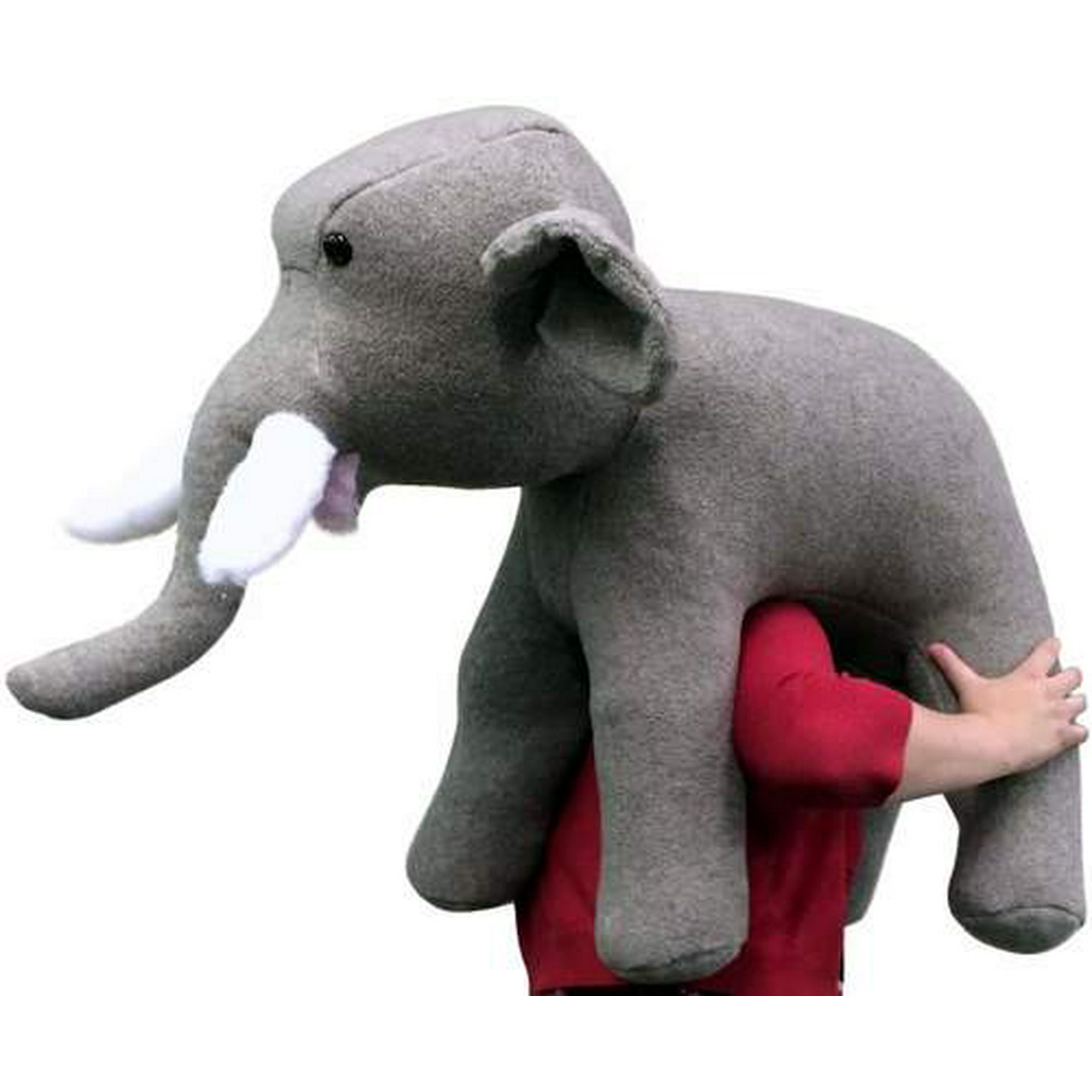 American Made Oversized Stuffed Elephant 36 Inch Gray Soft Large Plush Walmart