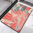 thumbnail image 5 of Enjoy Luxurious Comfort with Our 20x32 in Long, Non-Slip Bathroom Rugs - Cute Abstract Fluid Design, Machine Washable!, 5 of 5
