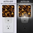 thumbnail image 2 of Halloween broomsticks LED Square Night Lights: Compact and Energy-Efficient Illumination for Any Space | 200 Characters, 2 of 6
