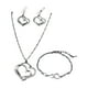 thumbnail image 3 of Xihbxyly Conjunto de Joyas de Amor, Pendientes y Pulsera con Colgante En Forma de Corazón, de Aleación, Regalo Completo, Regalo de Aniversario para Parejas, Accesorios de Uso Diario., 3 of 7