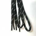 thumbnail image 3 of 1 Pair Black White Hiking Round Boot Laces Shoelaces 38 39 40 45 48 50 52 54 55 56 58 60 63 72 Inches, 3 of 5