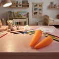 thumbnail image 5 of 5.51" Carrot Stress Toys, Carrot Squishy, Squeeze Fidget for Adults Novelty Office Decor & Relaxation Tool, Easter Gifts, 5 of 8
