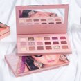 thumbnail image 3 of 18 Colors Pigmented Eye Shadow Palettes Multi Reflective Pearls Eye Shadow Makeup palette Cosmetics, 3 of 8