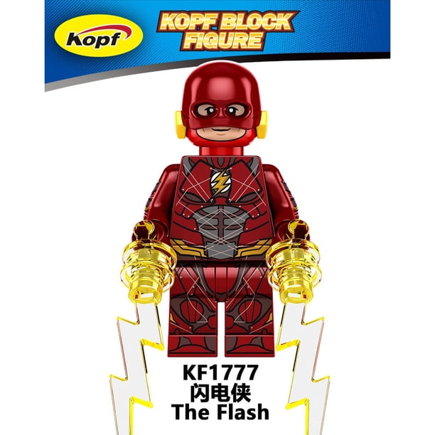 Lego Justice League Superman Batman Hawkman Black Adam The Flash Minifigures Bloques De Construcción Figuras Juguetes