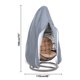 thumbnail image 5 of Funda colgante para silla de huevo, duradera, ligera, impermeable, con cremallera, se adapta a la mayoría de protectores de polvo para sillas de huevo de un solo columpio al aire libre Fokelyi 220940-1, 5 of 9