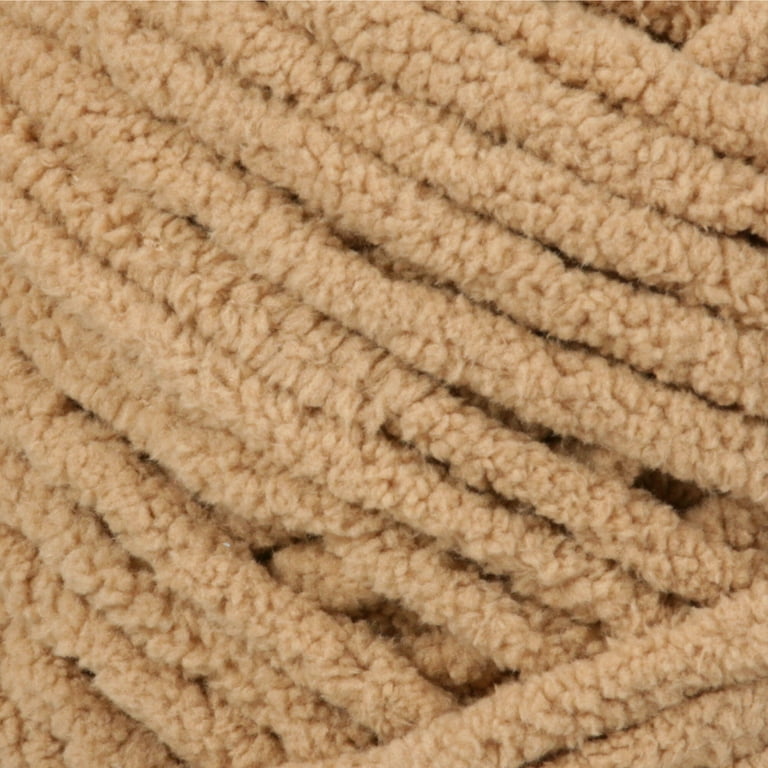 Bernat Blanket 6 Super Bulky Polyester Yarn Sand 10.5oz 300g 220 Yards