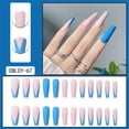 thumbnail image 2 of Uñas postizas bonitas, uñas largas, purpurina, pegamento con purpurina, uñas postizas, con pedrería, uñas brillantes para mujer, 1 ml, 2 of 2