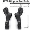 thumbnail image 5 of Ends  Bar Ends Ergonomic Anti-slip  Mountain Bike Handlebar Ends For 21.8-22.8mm Handlebars, 5 of 7