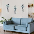 thumbnail image 4 of Pigort Rustic Farmhouse Style Flower Wall Sculptures (3 Count), 4 of 16