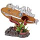 thumbnail image 3 of Dirigible de naufragio de resina, pulpo, refugio acuático, acuario, pecera, decoración paisajística, 3 of 14