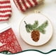 thumbnail image 2 of Kit de bordado navideño con bastidor Kit de bordado fácil para principiantes y adultos Kit completo de bastidor de bordado con agujas e hilo incluidos, 2 of 2