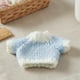thumbnail image 4 of Conjunto de 4 prendas de repuesto para muñeca en miniatura: suéter de lana suave, ideal para 6 piezas, 4 of 7