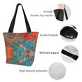 thumbnail image 4 of Bingfone Mandala Colorful 1 Women Shoulder Tote Bags Casual Bag Ladies Shopping Handbag, 4 of 7