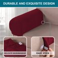 thumbnail image 5 of Dowbom Stretch Armrest Covers for Chairs and Sofas Jacquard Spandex Couch Arm Cover Washable, 5 of 7