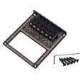 thumbnail image 2 of Puente de guitarra eléctrica Sunnimix Humbuckers Mount Hole Roller Saddle 6 cuerdas 2x89x11mm, 2 of 8
