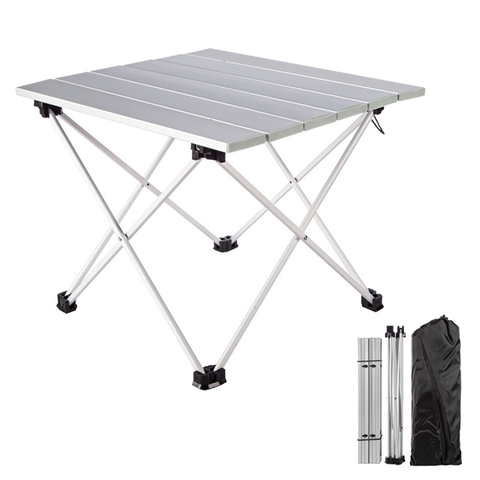 Portable Folding Camping Table Aluminium Carry BBQ Desk Kitchen Outdoor Picnic