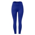 thumbnail image 5 of Women's Yoga Pants with Bowknot, High Waist Workout Leggings, Butt Lifting Fitness Leggings for Yoga, Running, Gym, and Daily Athleisure Wear-Blue, 5 of 8
