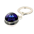 thumbnail image 3 of Pounoo New Clearance Fashion Crystal Ornament Glass Ball 12 Divination Time Keychain Jewelry Graduation Gifts for Her Travel Essentials 7#, 3 of 4