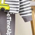 thumbnail image 6 of HFHAPW Toddler and Little Girl Boys 2-Piece Pajamas Long Sleeve Fall Winter PJ Set Kid Sleepwear, 6 of 6